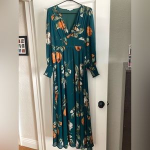 Baltic born Olivia maxi deep topaz size med - only worn once!!!